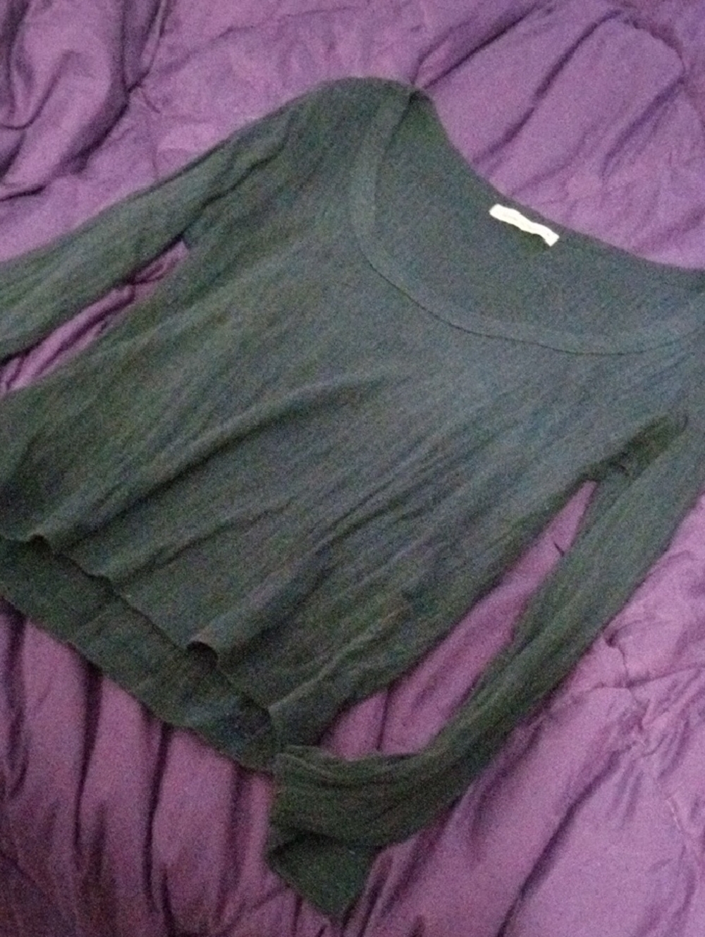 Marine Layer Women's Crew Neck Sweater in Dark Blue